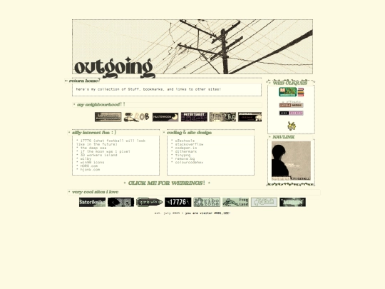 outgoing screenshot