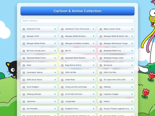 cartoonsanime screenshot