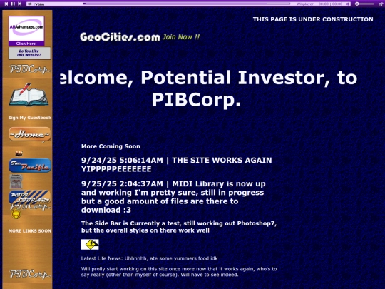homepage screenshot