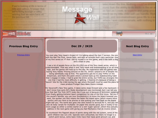 MsgWall/Entry7 screenshot