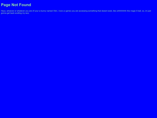 not_found screenshot