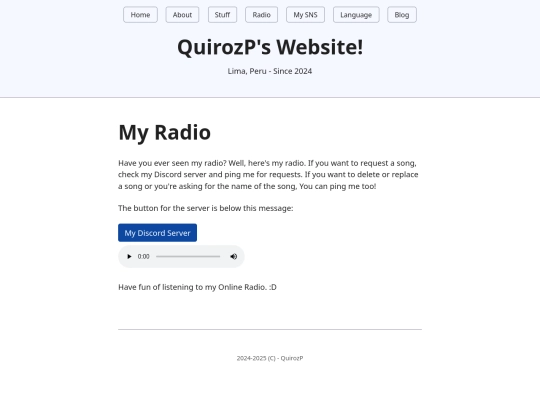 radio screenshot