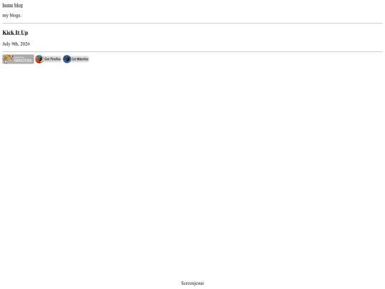 blog screenshot
