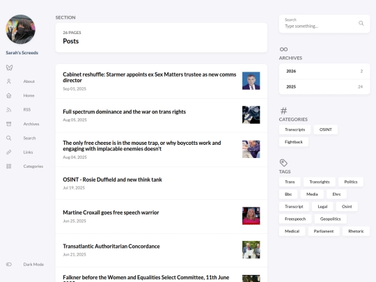 post/page/2 screenshot