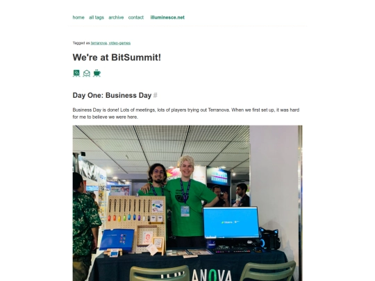blog/posts/2023-07-16-Were-At-Bitsummit screenshot