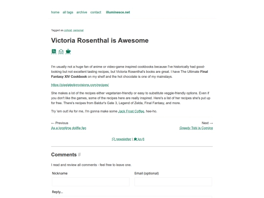 blog/posts/2023-09-01-Victoria-Rosenthal-Is-Awesome screenshot