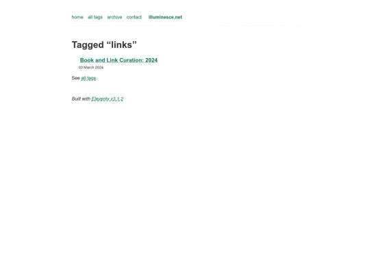 tags/links screenshot