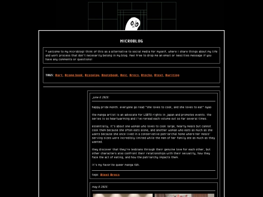 microblog screenshot