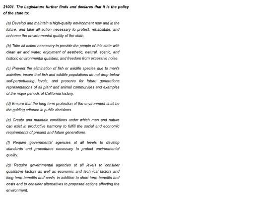 Home/CEQA History/1971/sec21001 screenshot