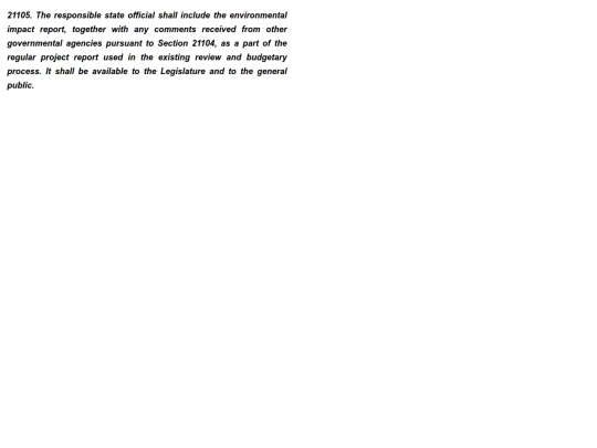 Home/CEQA History/1971/sec21105 screenshot