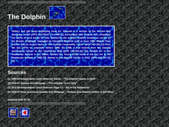 Home/Mendocino County History/Gualala/thedolphin screenshot