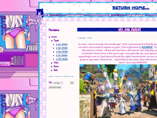 blog screenshot