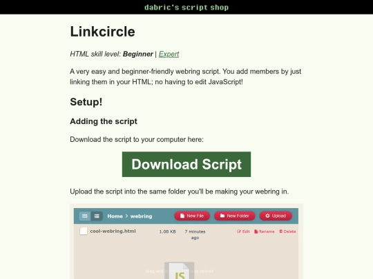post/linkcircle screenshot