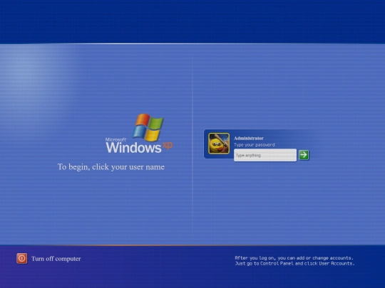 Pages/lock screenshot