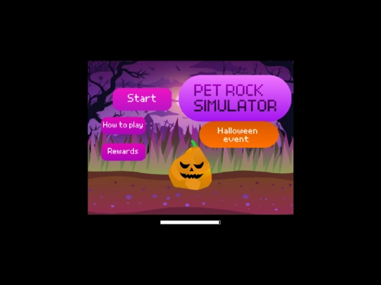 Pet Rock Simulator - Halloween game (1) screenshot