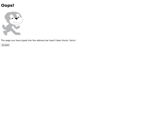 not_found screenshot