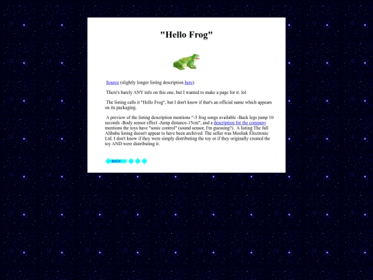 obscurerobots/hellofrog screenshot
