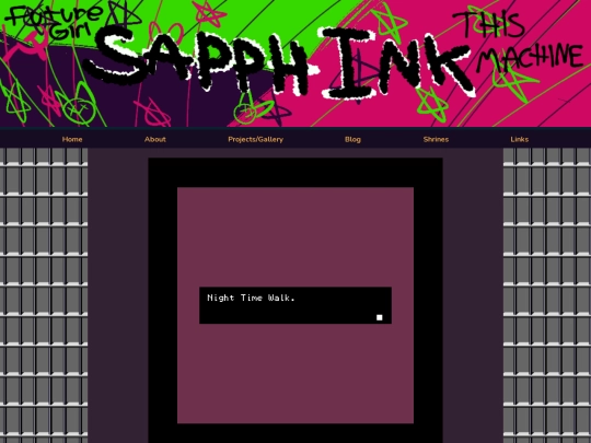 bitsy/night-time-walk screenshot