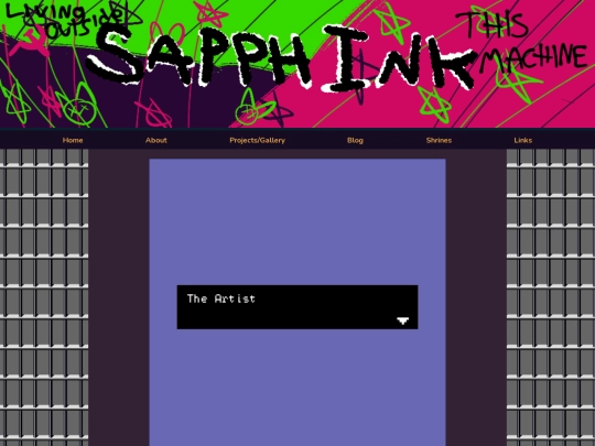 bitsy/the-artist screenshot