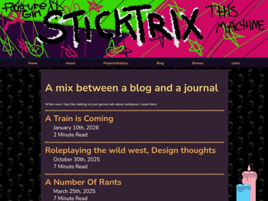 blogposts screenshot