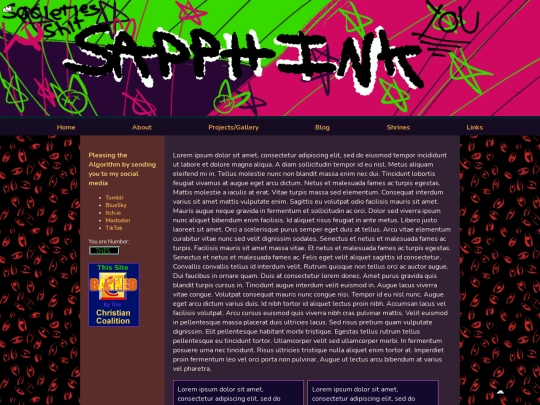 testpage screenshot