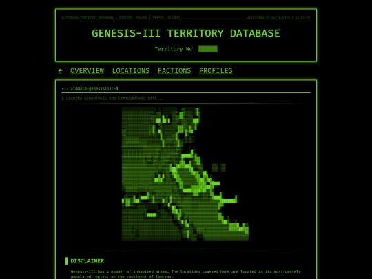 worlds/genesis-iii/archive/locations screenshot