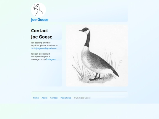 contact-joe-goose screenshot