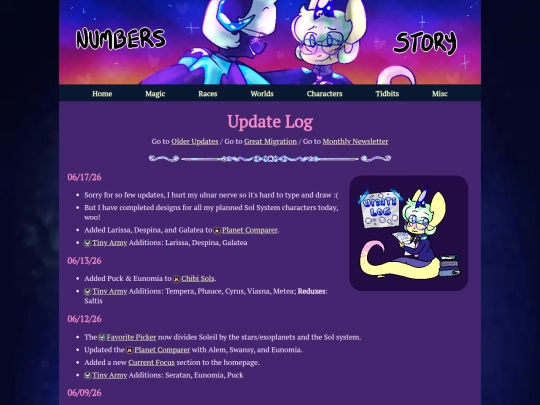 updates screenshot