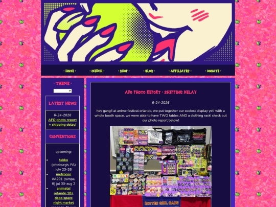 blog screenshot