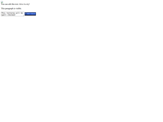 test screenshot