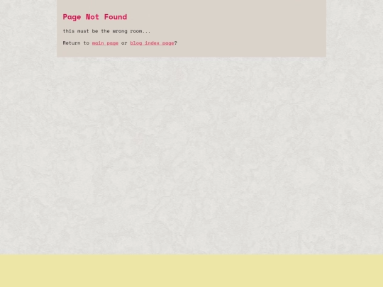 not_found screenshot