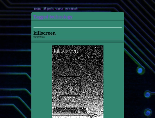 tags/technology screenshot