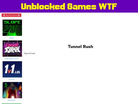 tunnel-rush screenshot