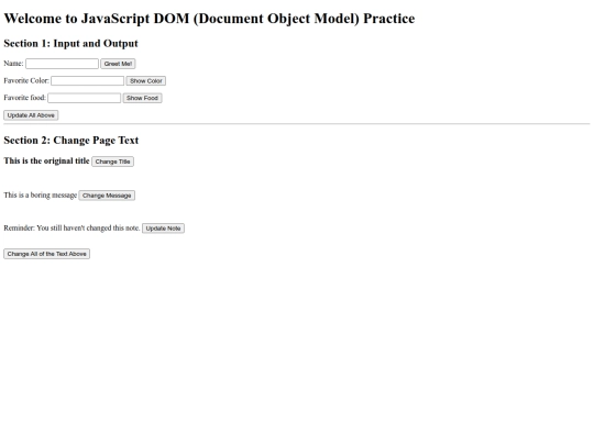 Grade11/DOMPractice screenshot