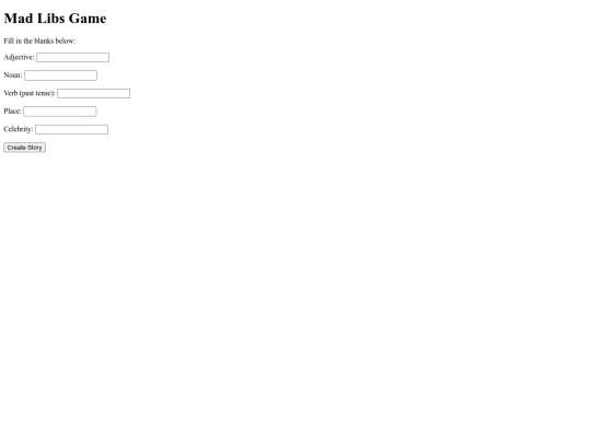 JavaScript/sillysentences screenshot