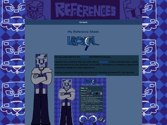 Lapsical/lapsicalsref screenshot