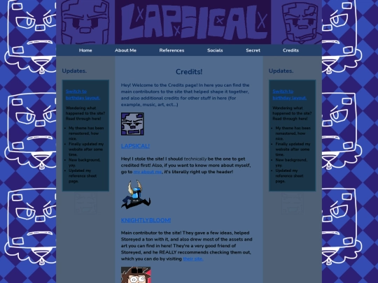 Lapsical/lolcredits screenshot