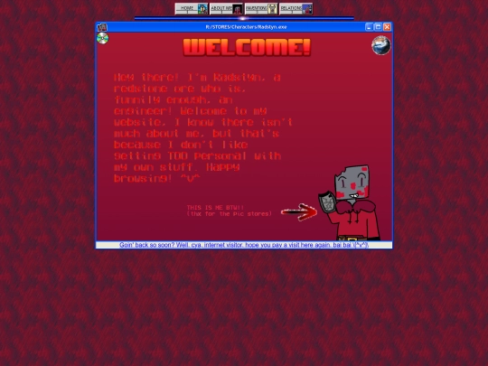 oldradstynsweb screenshot