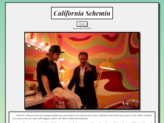Home/CalifroniaSchemin screenshot