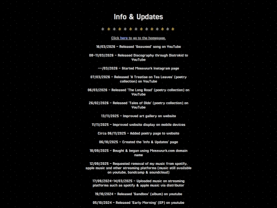 updates screenshot