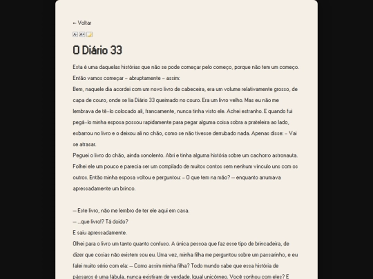 contos/diario33 screenshot