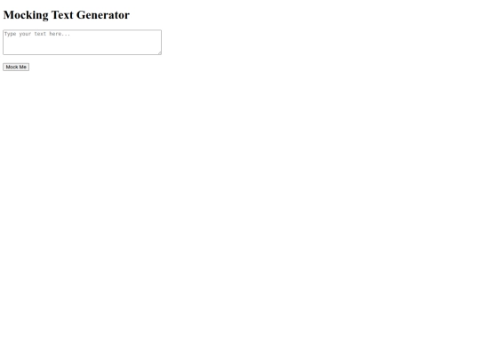 javascript/mock screenshot