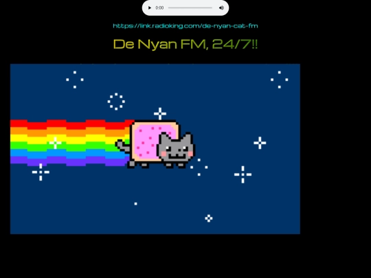 javascript/nyancatradio screenshot