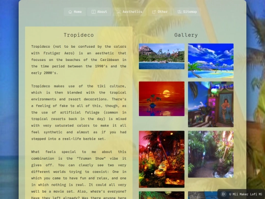 tropideco screenshot