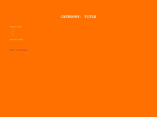 recipes/template screenshot