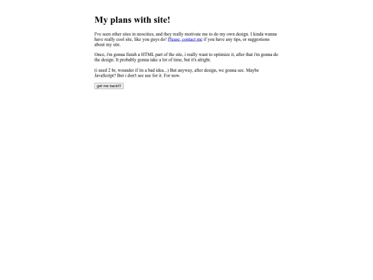 plans screenshot