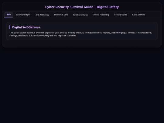 Cyber screenshot