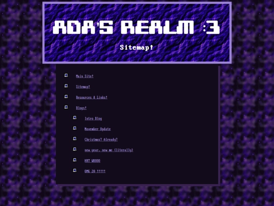 sitemap screenshot