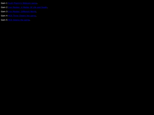 gamearch screenshot