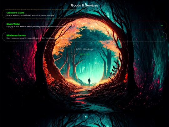 Shop screenshot